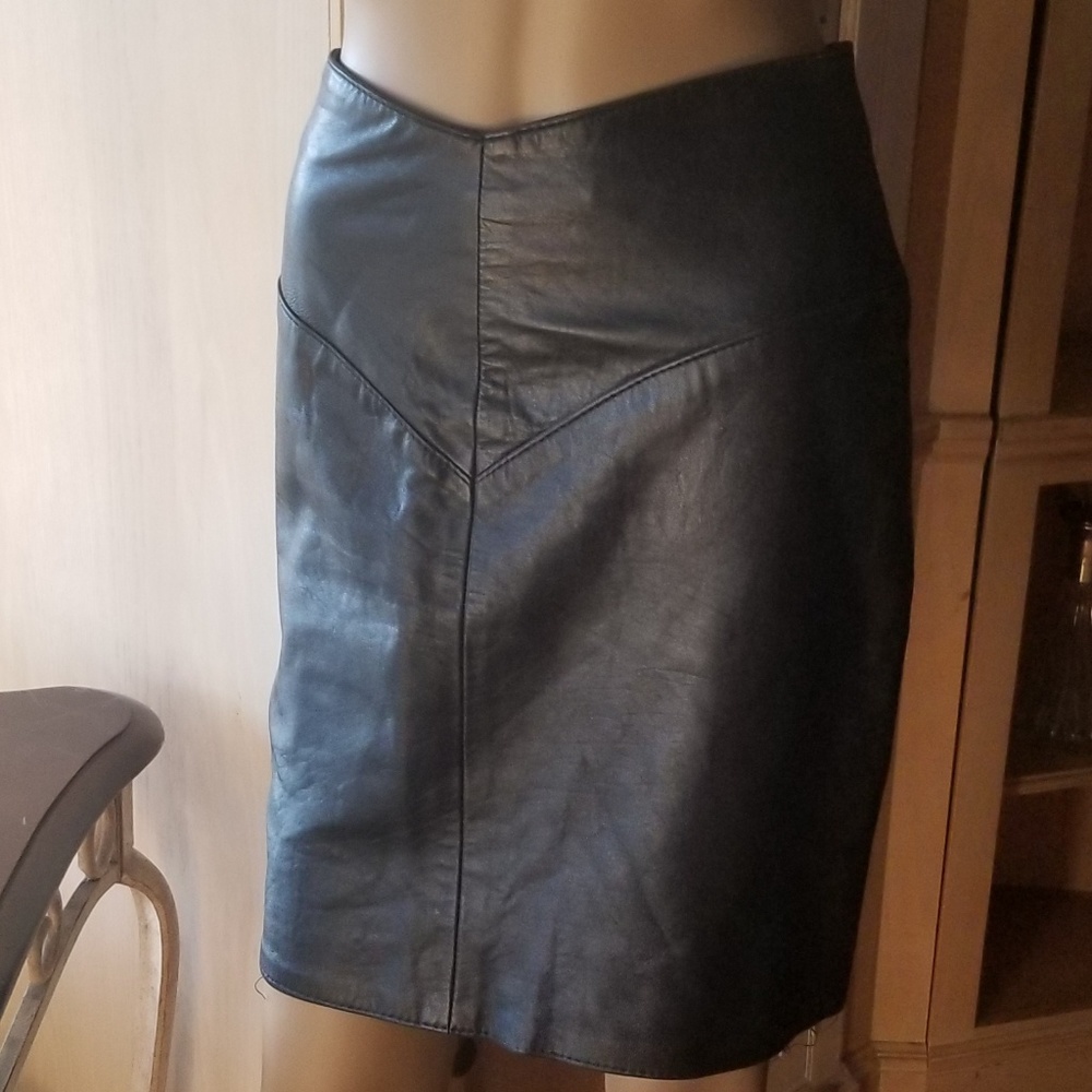 Bullock's Leather skirt Vtge